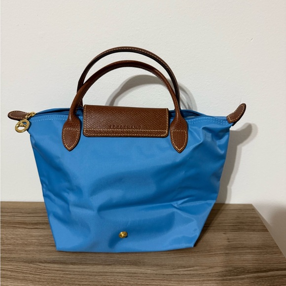 Longchamp Small Le Pliage Canvas Top Handle Bag. - Picture 9 of 12